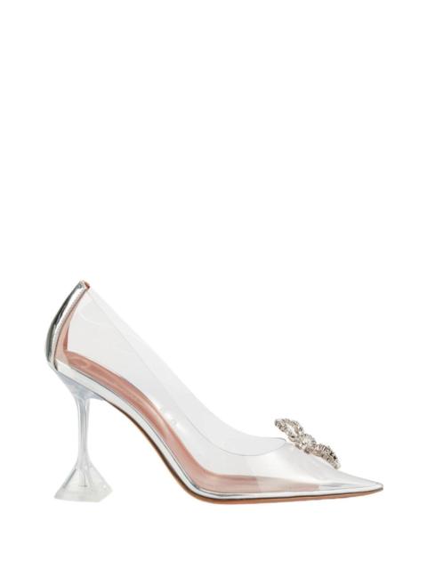 Amina Muaddi Rosie Embellished PVC Pumps