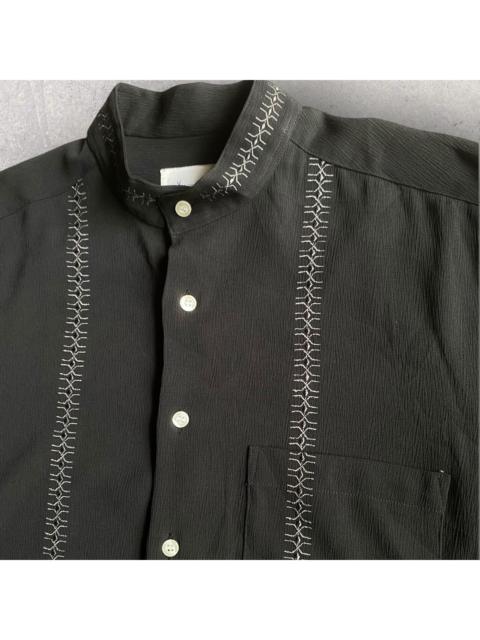 Yohji Yamamoto Vintage Y’s Bis Embroidered Mandarin Collar Oversize