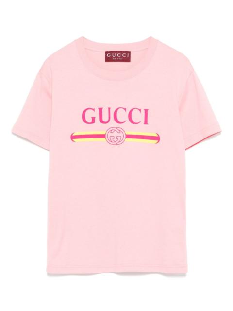 GUCCI Gucci Women Logo Cotton T-Shirt