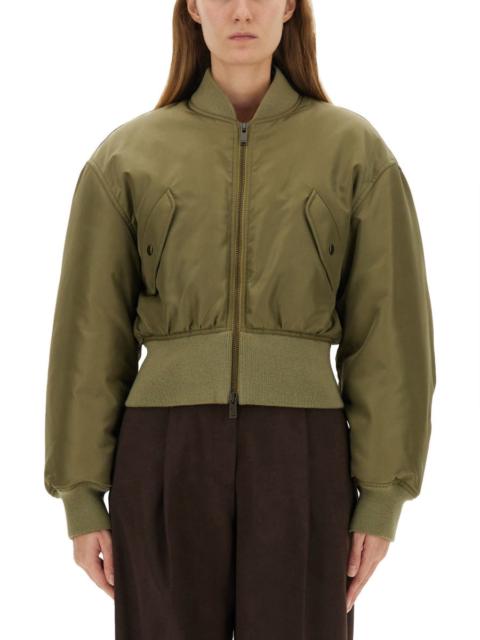 SAINT LAURENT Saint Laurent Women Nylon Bomber Jacket