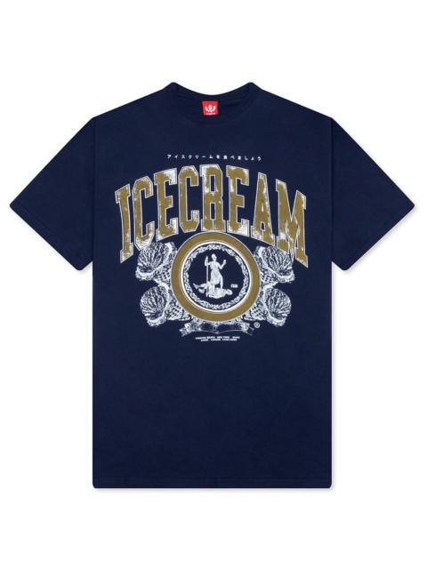 ICECREAM DECADENCE S/S TEE - BLACK IRIS