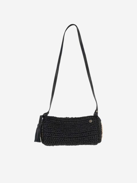 Other Designers Filippo Catarzi Viscose And Straw Blend Bag