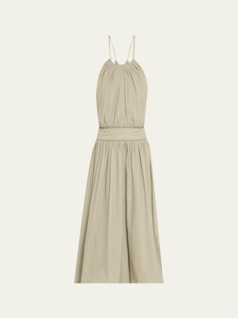 Proenza Schouler Wylie Technical Poplin Bubble Dress