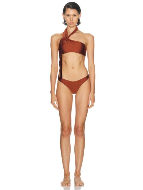Zimmermann Awaken Tie Neck Bikini Set