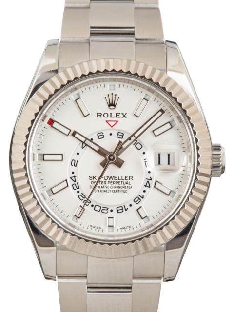 ROLEX Men's Rolex Sky-Dweller Ref 326934 White Dial