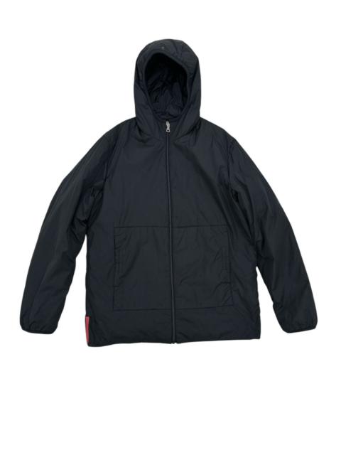 Prada Prada Nylon Jacket Hooded SGV153 Nice Design