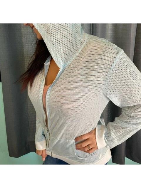 Other Designers G-Fall-2014 Armani Exchange Mesh Hoodie Zipper