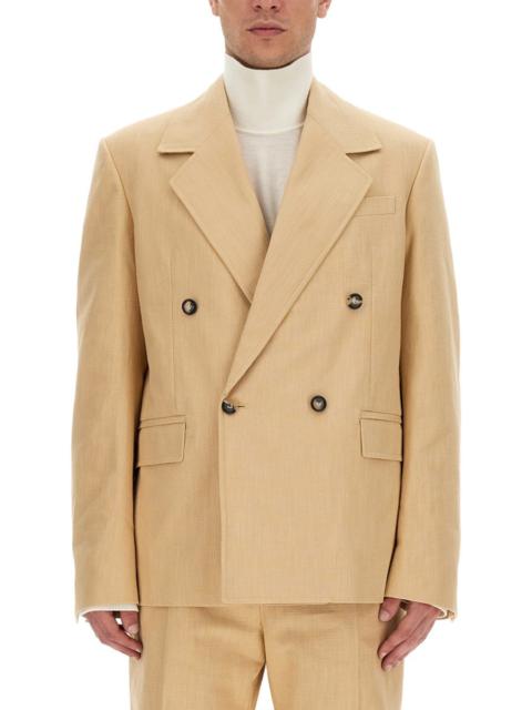Bottega Veneta Bottega Veneta Men Double-Breasted Jacket