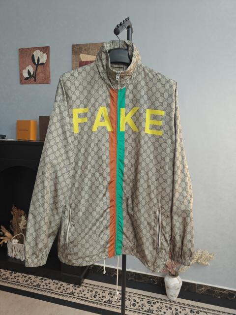 GUCCI Gucci Not Fake Vintage Print Jacket