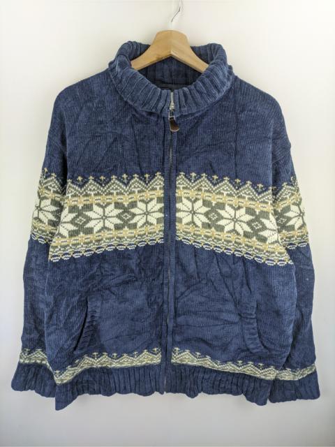 Other Designers Vintage - Steals🔥Corduroy Jacket by Villand Snow Flakes