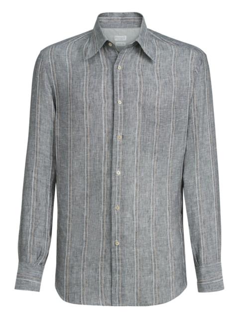 Brunello Cucinelli Brunello Cucinelli Men Linen Shirt