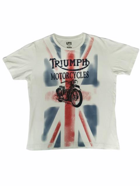 Other Designers Japanese Brand - Triumph Motorcycles Tee Japan Designer Racing Davidson