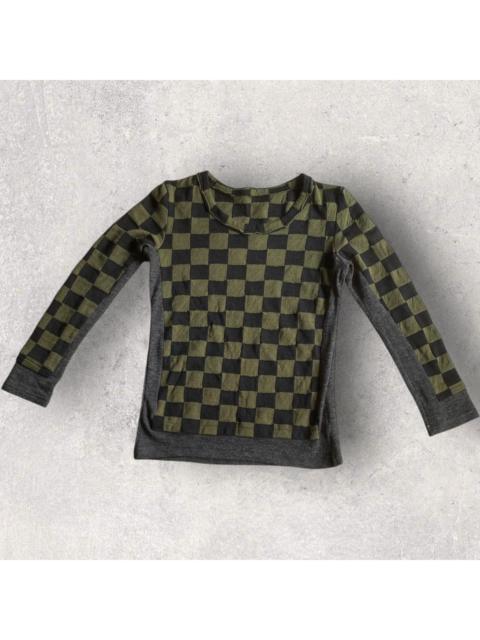 Yohji Yamamoto Y’s Wool Blend Cut And Sew L/S