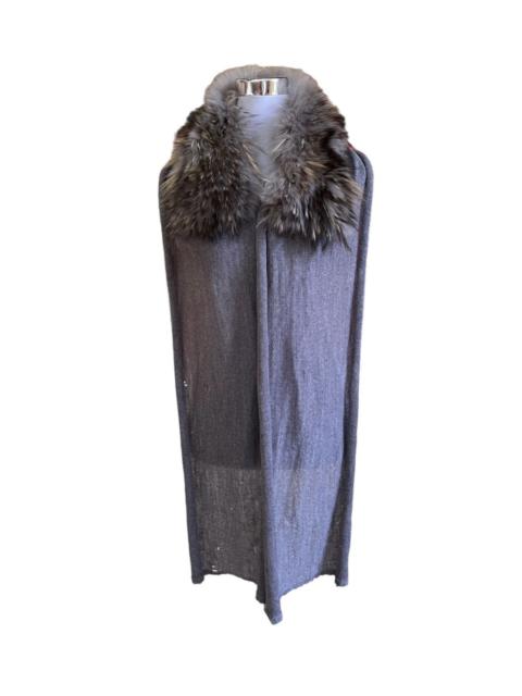 Other Designers Designer - Léa Clément Faux Fury Wool Neck Wrap