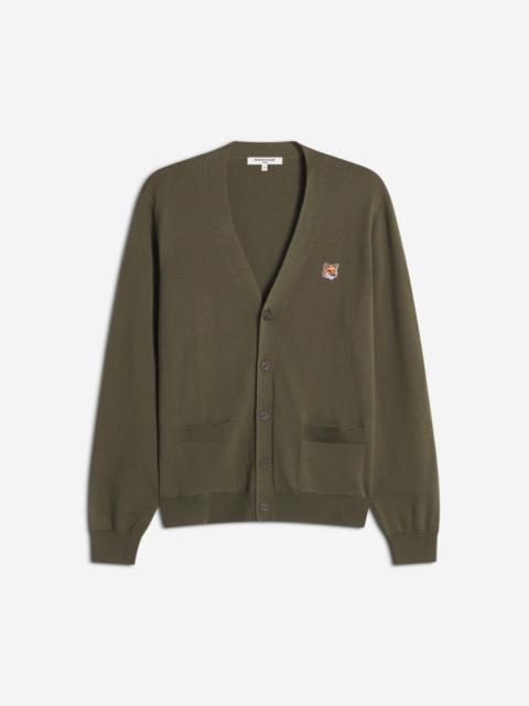 Maison Kitsuné FOX HEAD MERINO REGULAR CARDIGAN