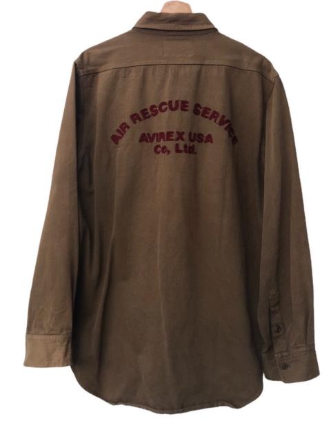 Other Designers Us Air Force - Vintage Avirex Air Rescue Service Officer’s Uniform Shirt