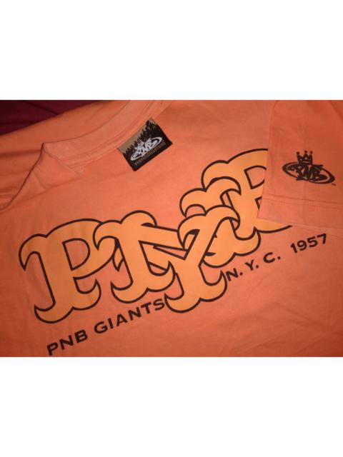 Other Designers Streetwear - VTG 90s Y2K PNB Nation x MLB Giants tshirt Hip hop rapper