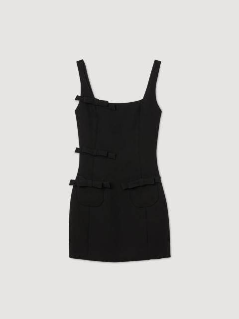 Sandro MINI DRESS WITH BOWS