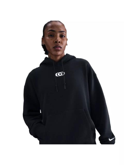 Nike Caitlin Clark Adult's Fleece Basketball Hoodie - Black