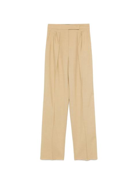 Max Mara Max Mara Neutrals Trousers - Straight Trousers Women