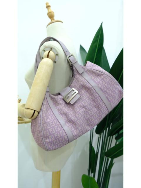 Authentic Fendi shoulder purple bag