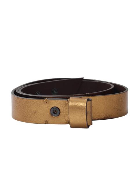 Lanvin Metallic Gold Belt
