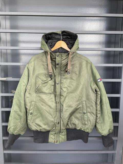 Other Designers Tommy Hilfiger - Authentic vintage TOMMY HILFIGER Reversible Bomber jacket