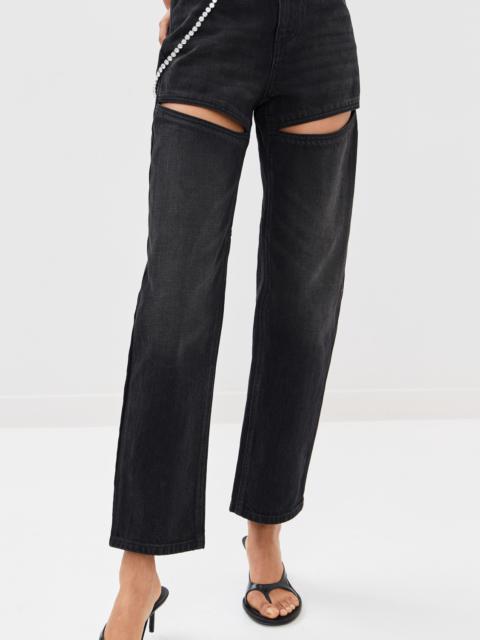 AREA Slit Jeans