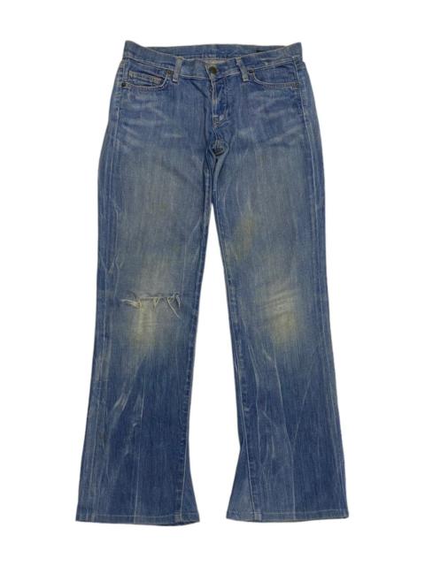 Other Designers If Six Was Nine - FLARE TWIST🔥CITIZENS OF HUMANITY DISTRESSED DENIM JEANS