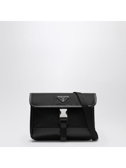 Prada Prada Black Re-Nylon And Saffiano Phone Holder Men