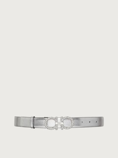 FERRAGAMO Adjustable Gancini belt