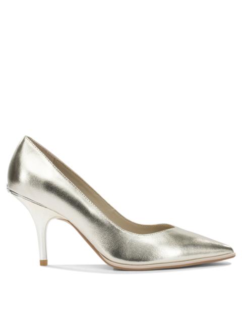 PINKO Pinko Women Gold Goat Leather Pumps