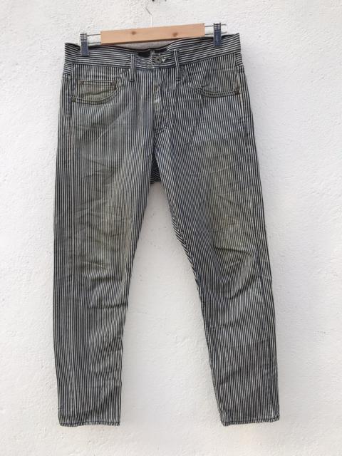 Other Designers Japanese Brand - Made In Japan Cambio Hickory Striped Slim fits Jeans