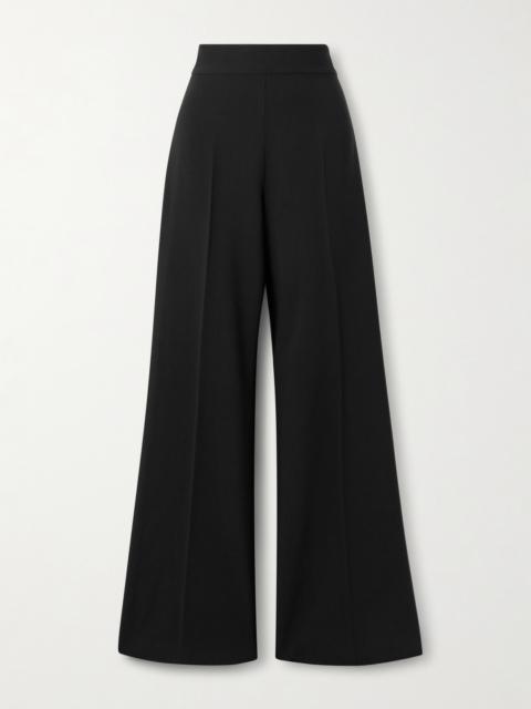 CAROLINA HERRERA Diane Wool-blend Wide-leg Pants