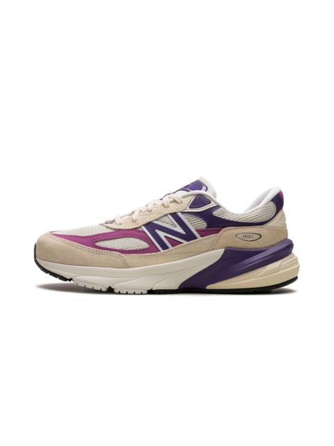 New Balance 990v6 "Made in USA - Macadamia Nut Magenta"