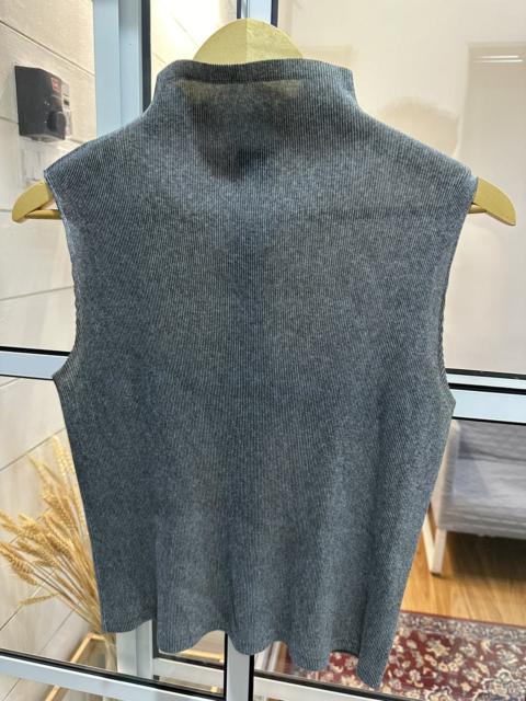 Other Designers Issey Miyake Pleats Please - Pleats Please By Issey Miyake Mock Neck Top