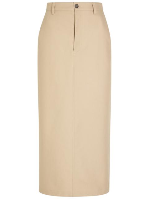 WARDROBE.NYC Wardrobe.nyc Twill Midi Skirt