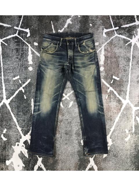 Other Designers Vintage - Lee Riders Jeans Rusty Faded Blue Denim KJ813