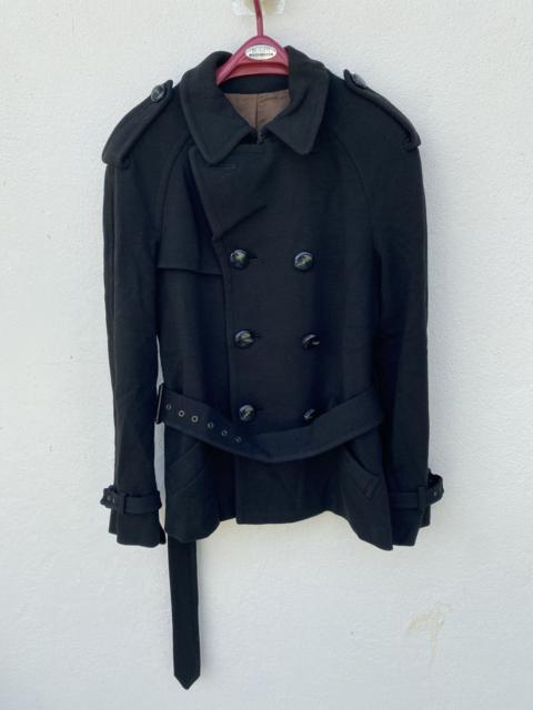 Jean Paul Gaultier VTG JPG Classique double-breasted short trench coat