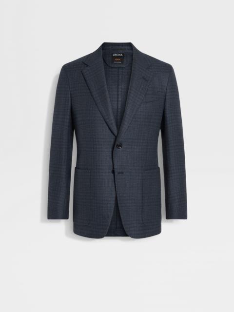 ZEGNA DARK GREEN OASI CASHMERE JACKET