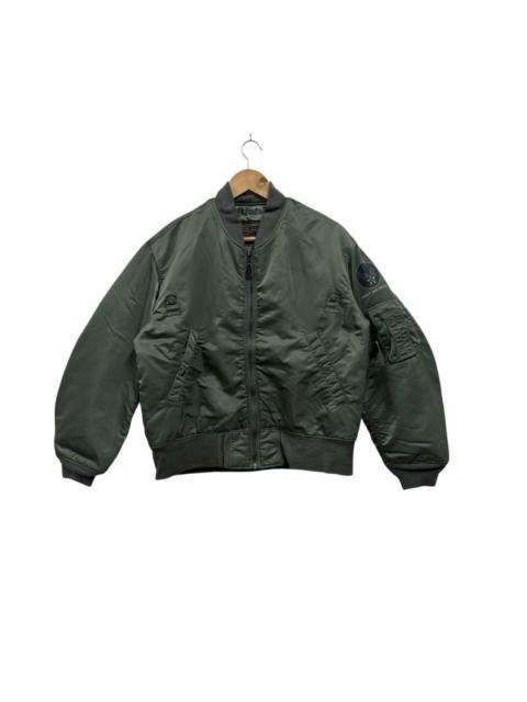 Other Designers Alpha Industries - Vintage Machope Ma1 Army Air Force Bomber Jacket