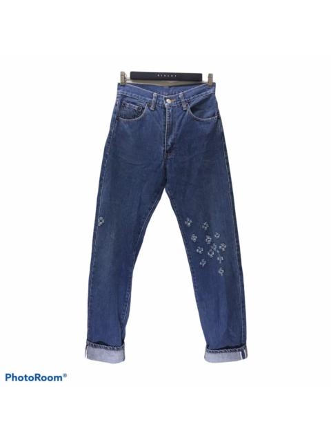 Levi's Vintage Levis Big E 502xx Distressed Denim Selvedge