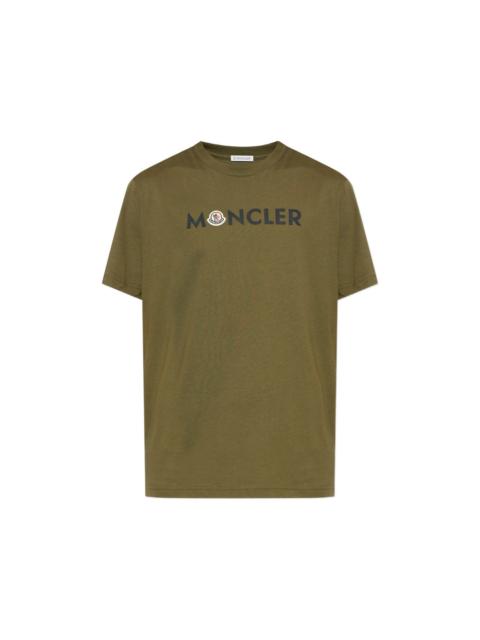 Moncler Moncler Green T-Shirts & Vests - T-Shirts Men