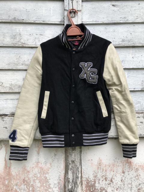 Other Designers Japanese Brand - Xgirl Wool Varsity Cowhide Leather Arm