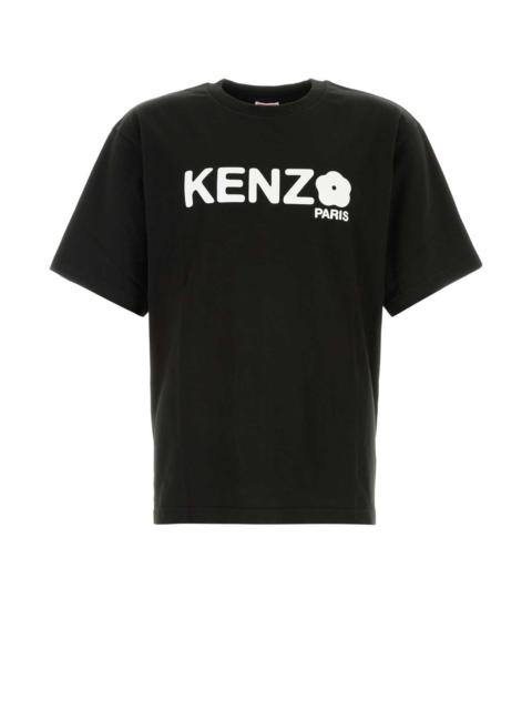Kenzo Men Black Cotton T-Shirt