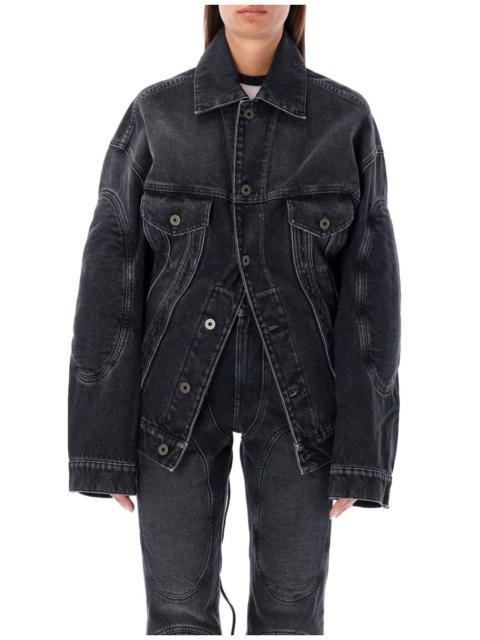 Jean Paul Gaultier Denim Jacket Lacing