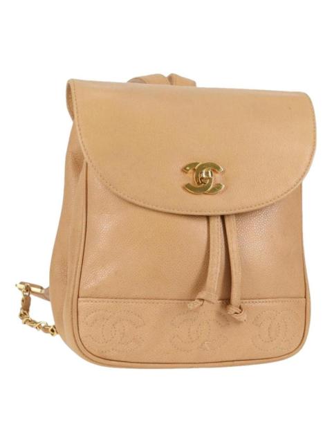 CHANEL Vegan leather backpack