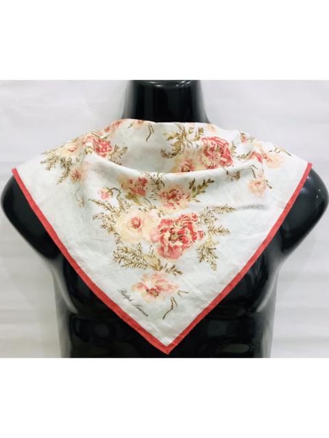 Ralph Lauren RALPH LAUREN FLORAL HANDKERCHIEF SCARF BANDANA