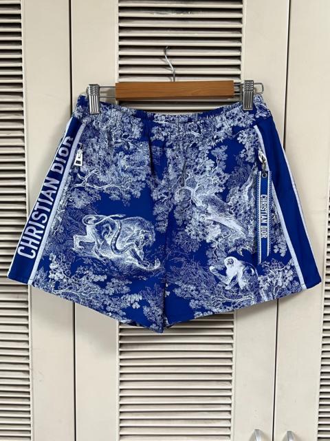 Dior Dior Zoo Print Shorts