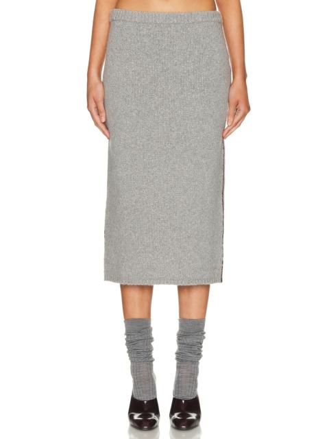The Elder Statesman Glacier Midi Skirt